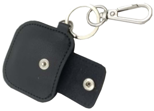 Брелок для метки AirTag Red Line, с кольцом для ключей, черный (УТ000025693)