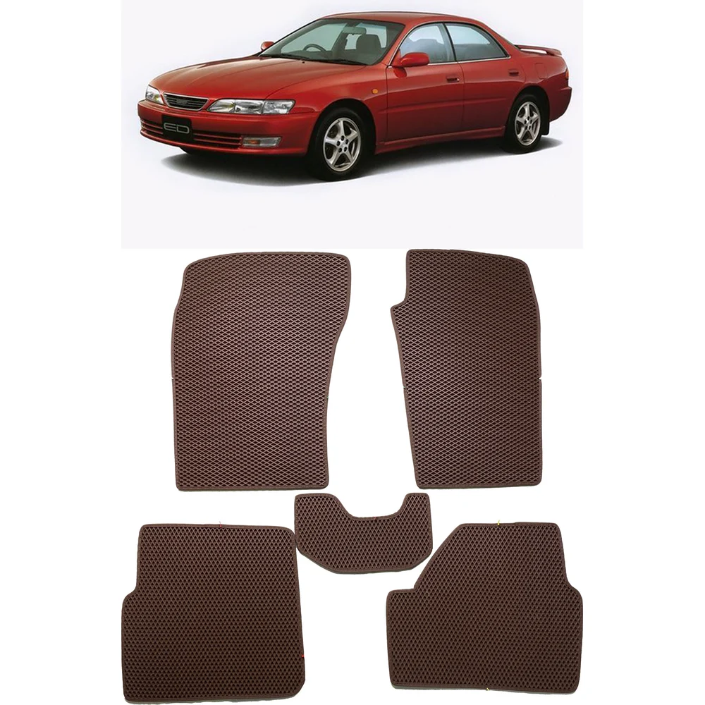 Ковры в салон автомобиля toyota carina ed (st-200) правый руль 1992 - 1997 Eva Smart 3269-B1A6-S <vendorcode> в Москвe