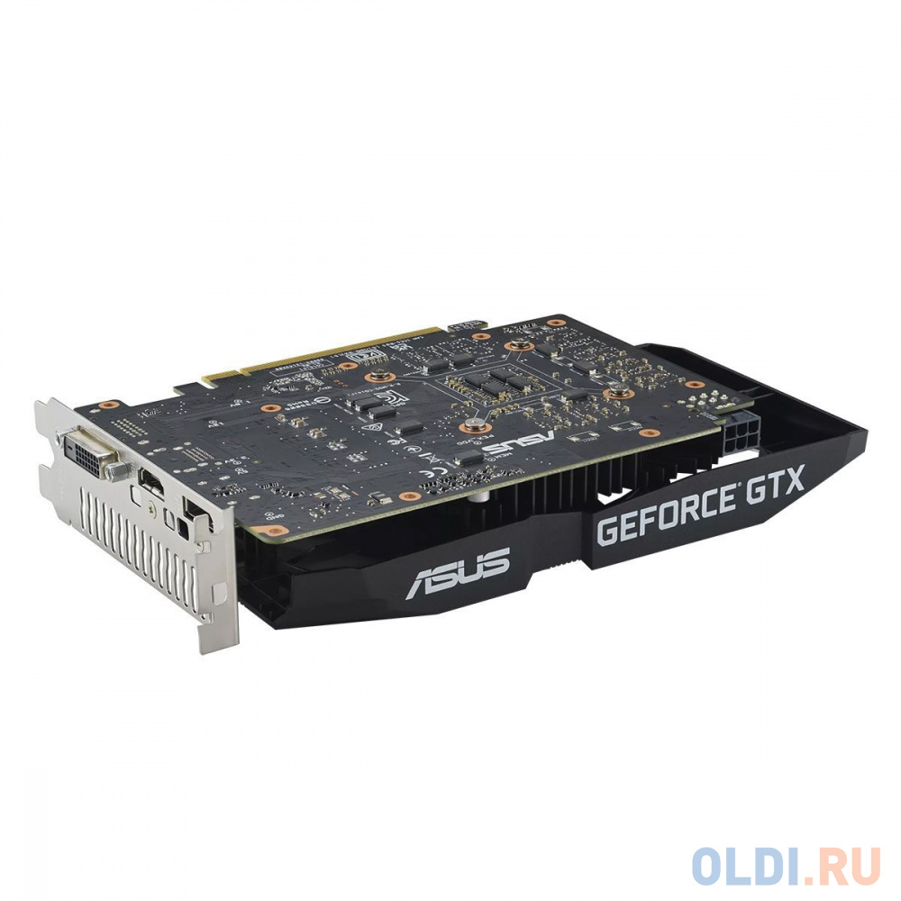 Видеокарта ASUS DUAL-GTX1650-4GD6-P-EVO //GTX1650,DVI,HDMI,DP,4G,D6