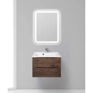 Тумба с раковиной BelBagno Marino 65 rovere moro (MARINO-650-2C-SO-RW-P, BB650/450-LV-MR-PR)