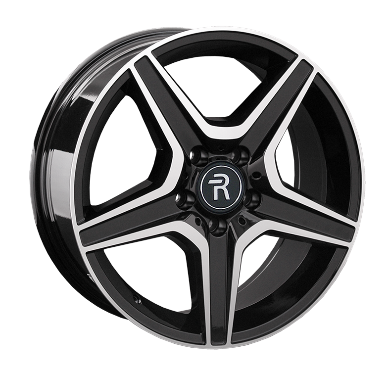 Диски R17 5x112 8J ET40 D57,1 Replay VV380 BKF в Москвe