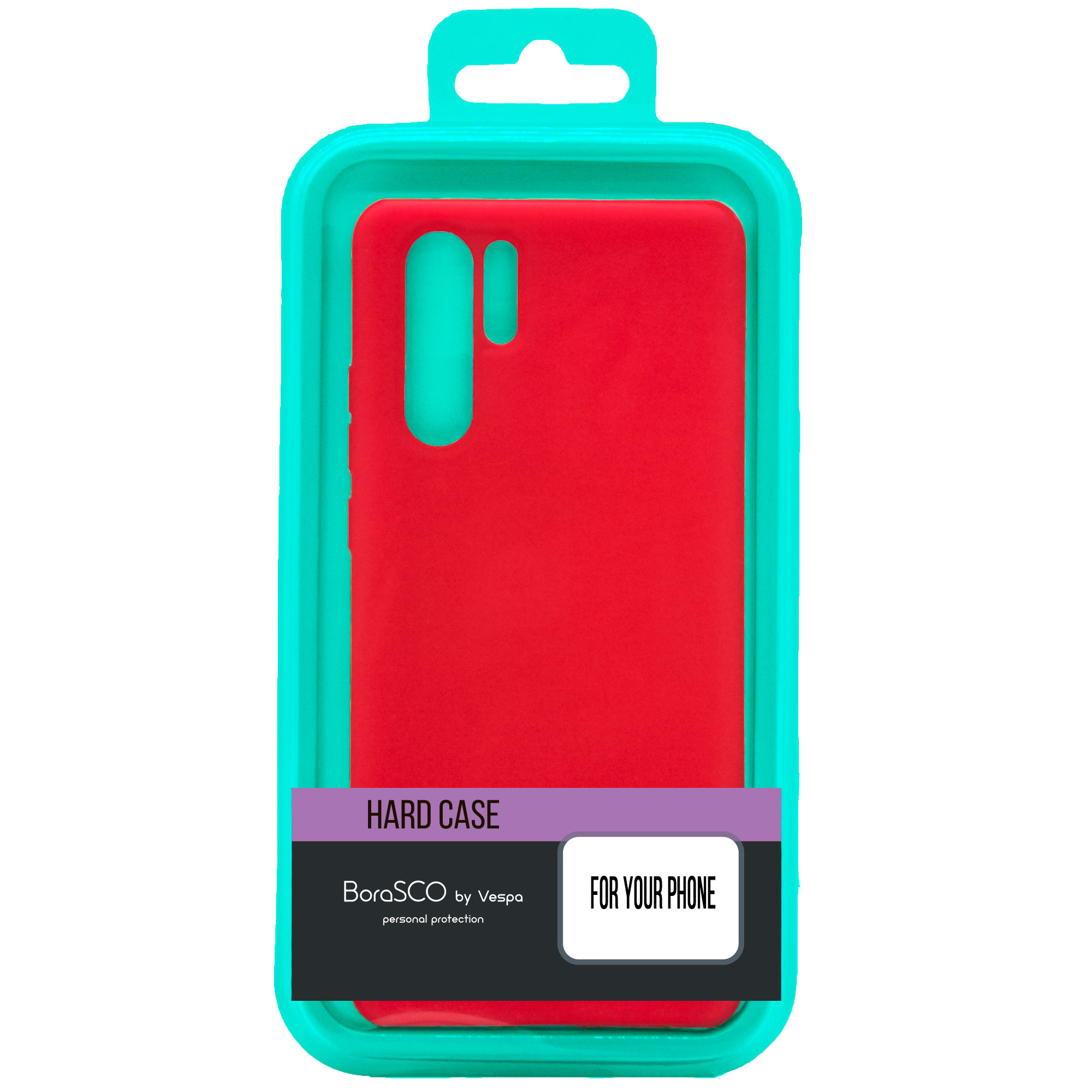 Чехол Borasco Hard Case для Huawei P30 красный