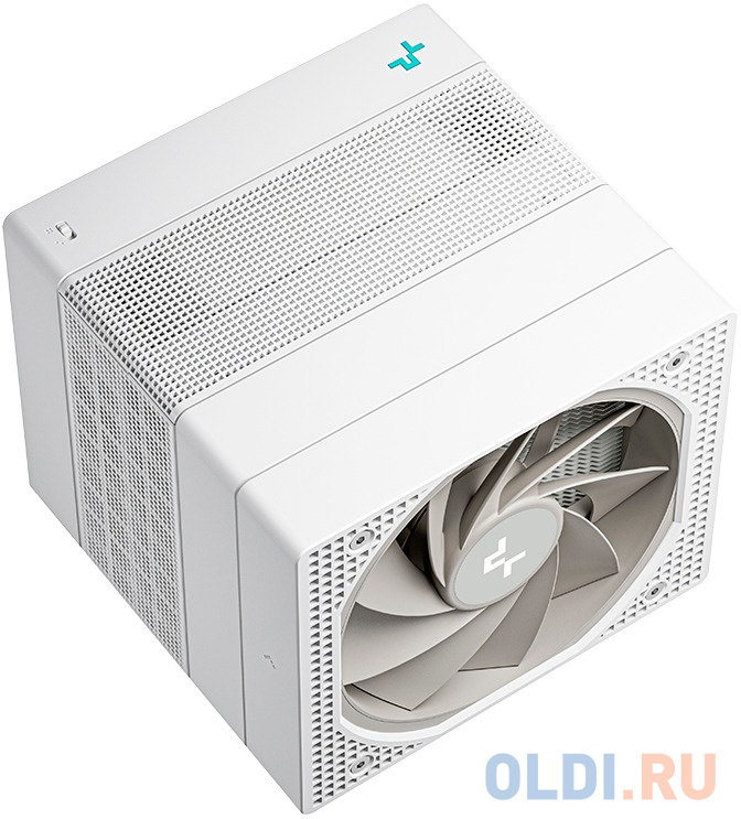 DEEPCOOL ASSASSIN IV WH LGA20XX/1700/1200/115X/AM5/AM4 (6шт/кор,TDP 280W, PWM, DUAL FAN 140mm + 120mm, DUAL Heatsink, 7 Heatpipe, Copper Base, белый)