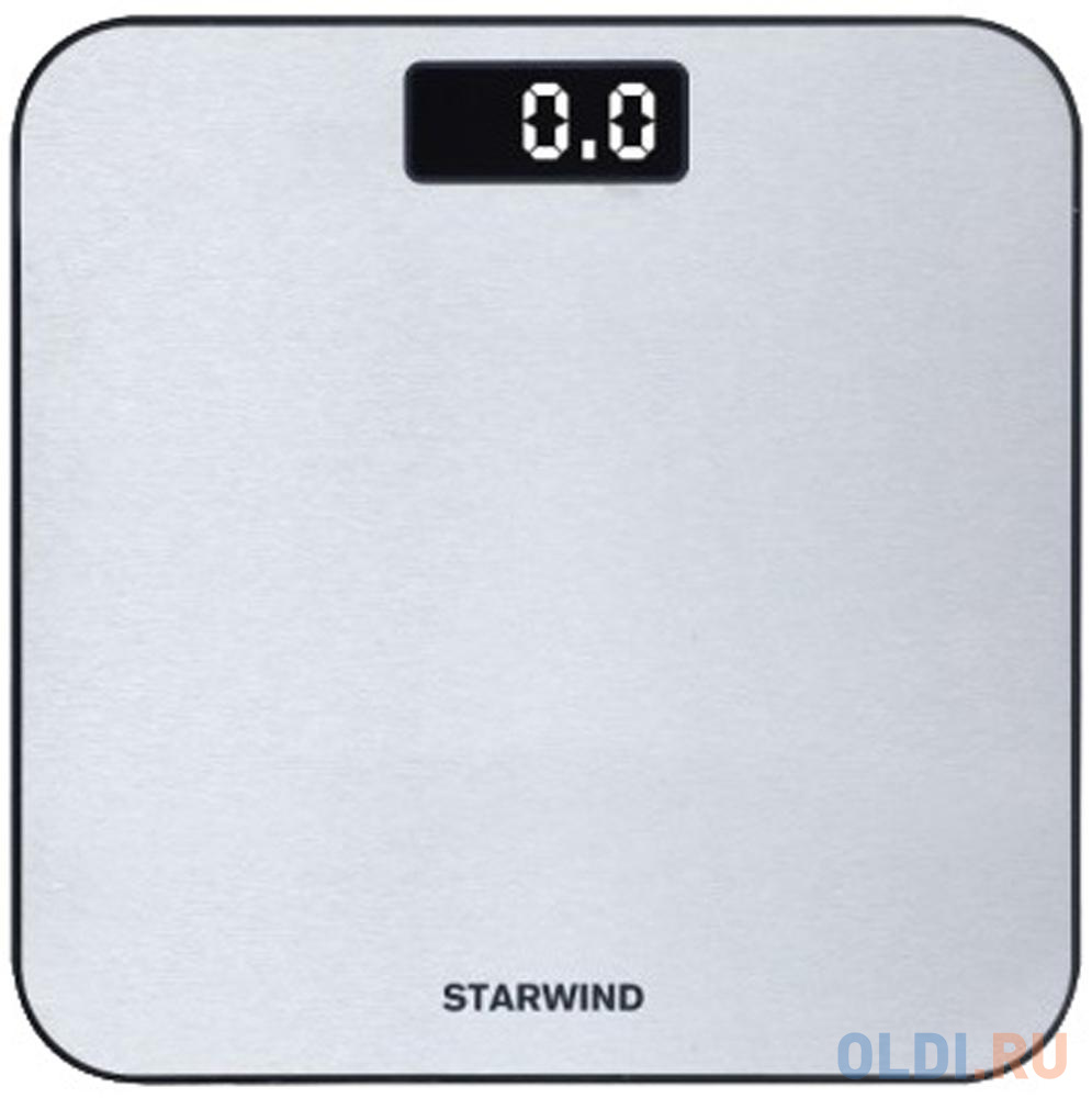 Весы напольные электронные Starwind SSP6010 макс.180кг серебристый