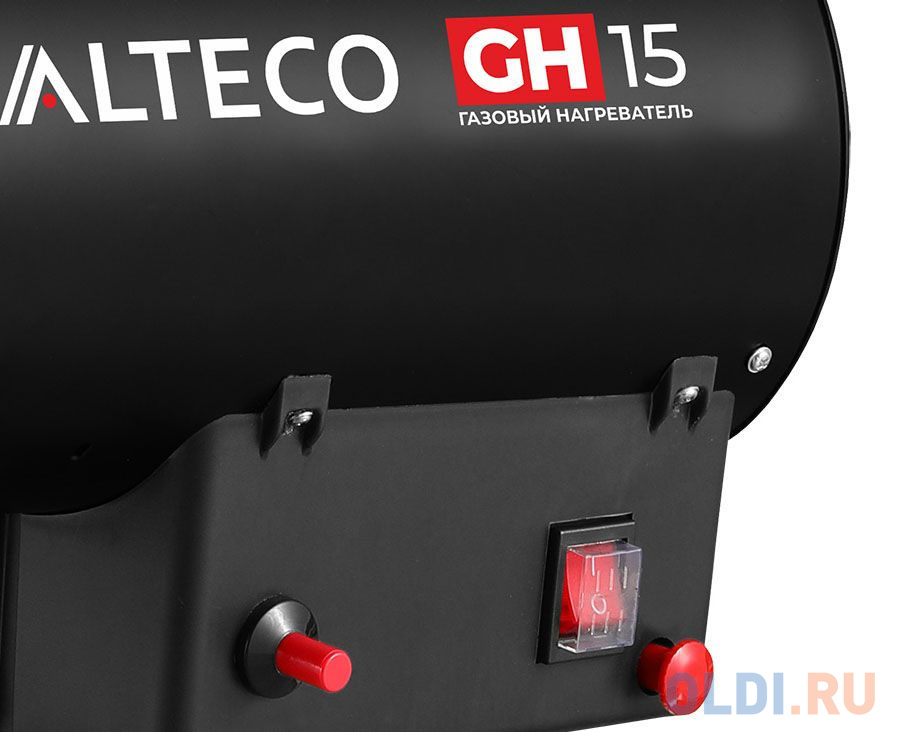 Газовый обогреватель Alteco GH-15 (N) 15000 Вт чёрный