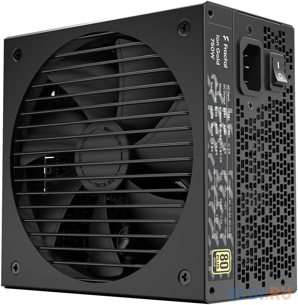 Блок питания Fractal Design Ion Gold 750 Вт FD-P-IA2G-750-EU