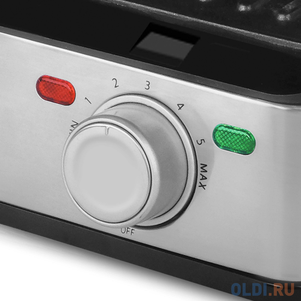 Электрогриль Vitek VT-8452 1800Вт серебристый