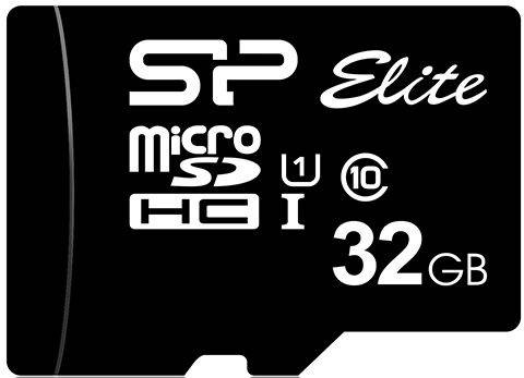 Карта памяти microSDHC 32ГБ Class10 Silicon Power Elite UHS-I U1 (sp032gbsthbv1v20)