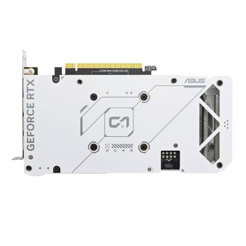 Видеокарта ASUS GeForce RTX 4060 Ti 8GB White 2595Mhz PCI-E 4.0 8192Mb 18000Mhz 128 bit HDMI 3xDP DUAL-RTX4060TI-O8G-WHITE / 90YV0J42-M0NA00 в Москвe