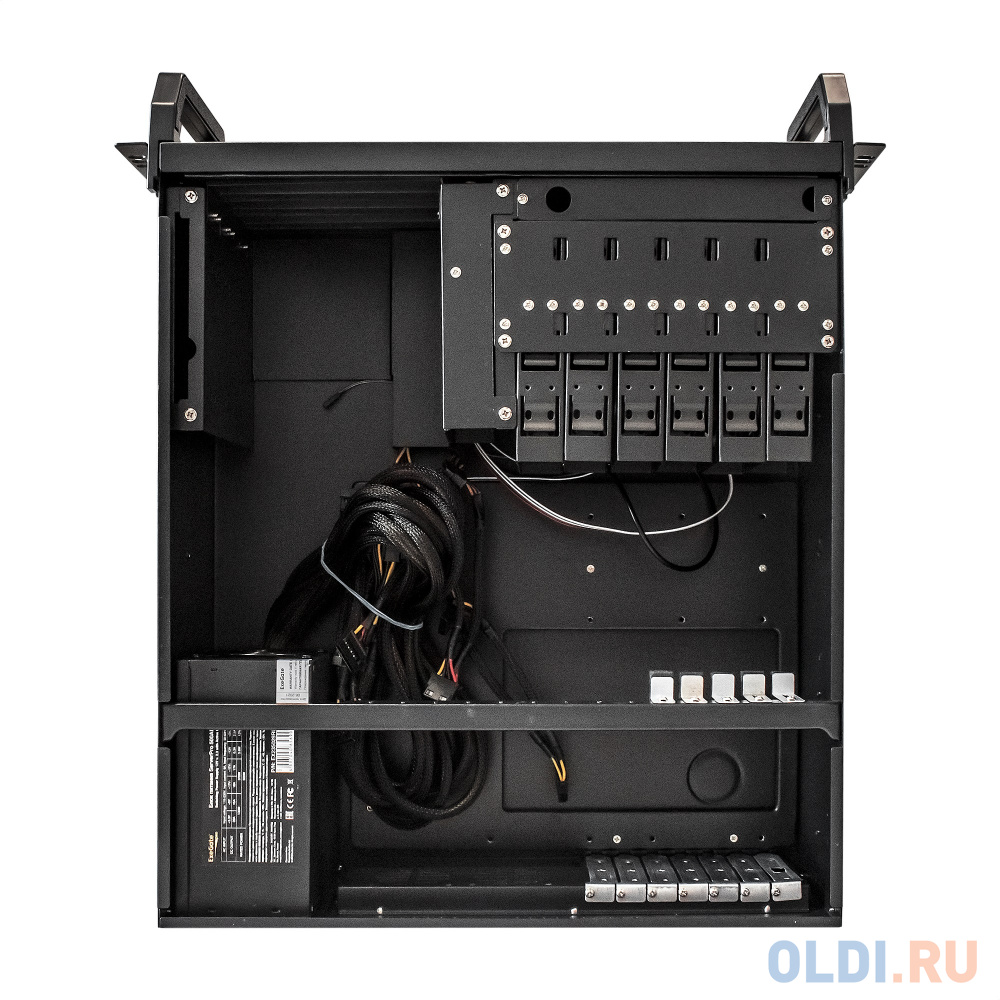 Серверный корпус ExeGate Pro 4U480-06/4U4021S <RM 19", высота 4U, глубина 480, БП 500RADS, USB>