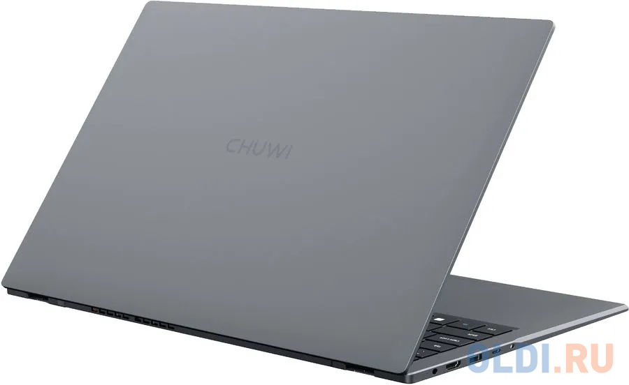 Ноутбук CHUWI GemiBook plus 15.6",  IPS, Intel N100 0.8ГГц, 4-ядерный, 16ГБ LPDDR5, 512ГБ SSD,  Intel UHD Graphics , Windows 11 Home, серый [1746