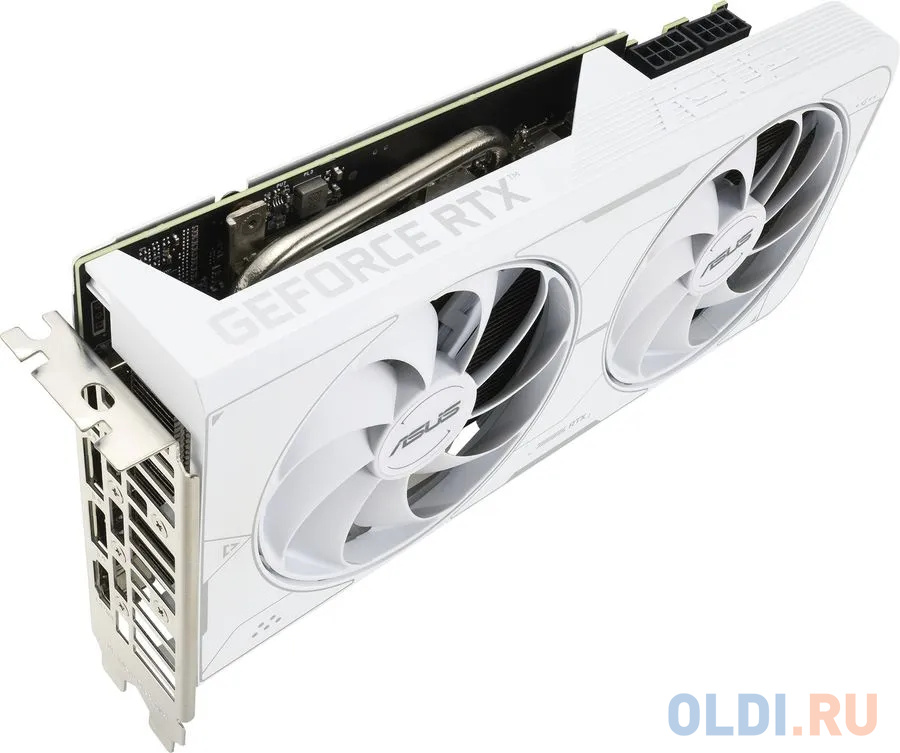 Видеокарта ASUS nVidia GeForce RTX 3060 Ti Dual White OC 8192Mb