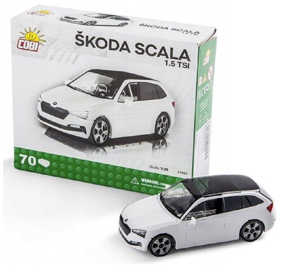 Конструктор Cobi арт.24583 Автомобиль Skoda Scala 1.5 TSI 70 дет.