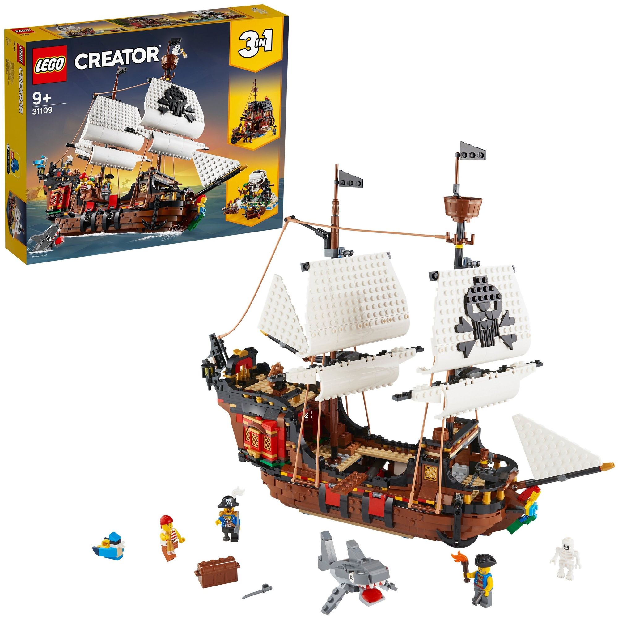 Конструктор Lego Creator Пиратский корабль (31109)