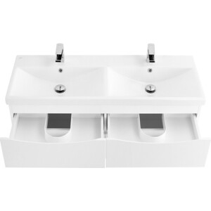 Тумба с раковиной BelBagno Marino-Cer 120х44 Bianco Lucido (MARINO-CER-1200-4C-SO-2-BL-P, BB-0325-120-2-LVB) в Москвe