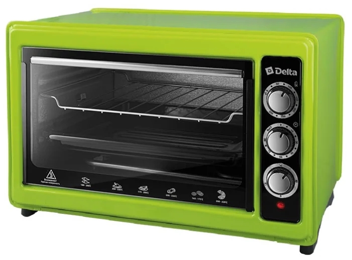 Мини-печь Delta D-0123 Green в Москвe