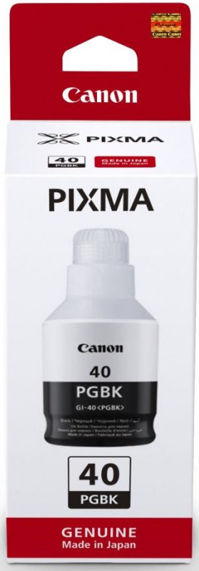 Картридж струйный Canon GI-40 BK 3385C001 черный (170мл) для Canon Pixma G5040/G6040 в Москвe