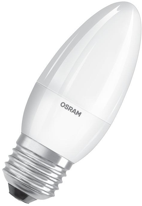 Лампа светодиодная E27 свеча, 10Вт, 3500K / теплый свет, 800лм, LEDVANCE (4058075579538)