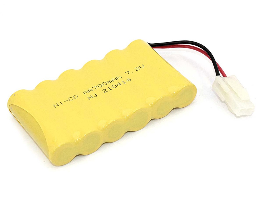 Аккумулятор Vbparts Ni-Cd 7.2V 700mAh AA Flatpack разъем 5559 082373