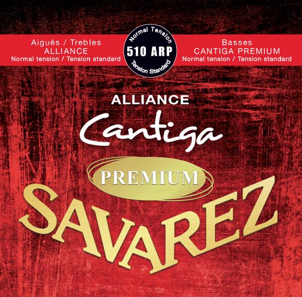 Струны Savarez 510ARP Alliance Cantiga Premium нейлон для классической гитары
