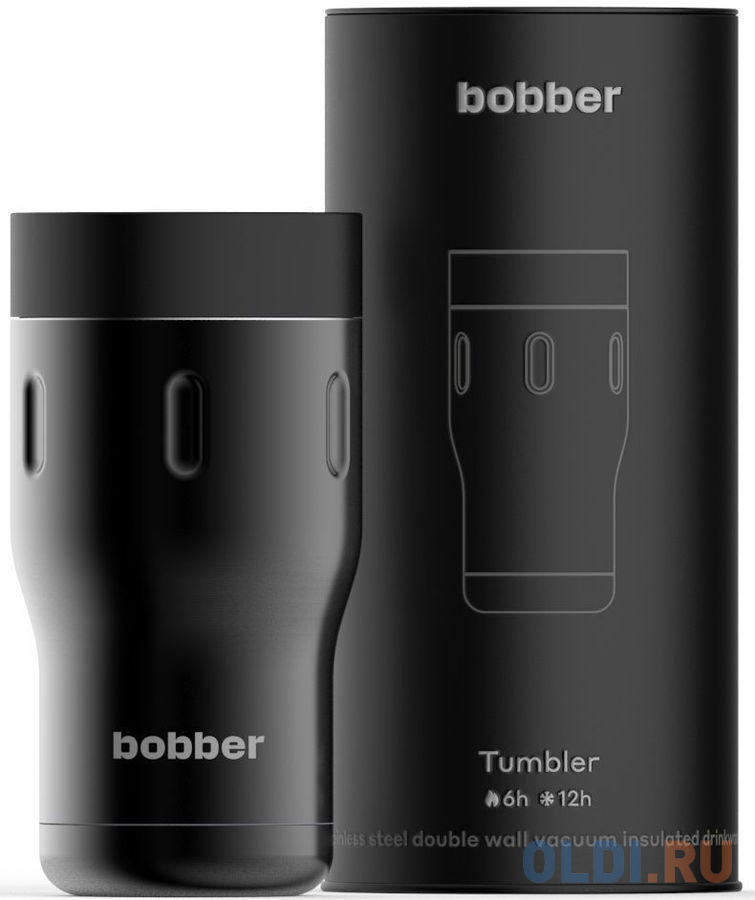 Термокружка Bobber TUMBLER-350/BLA 0,35л чёрный