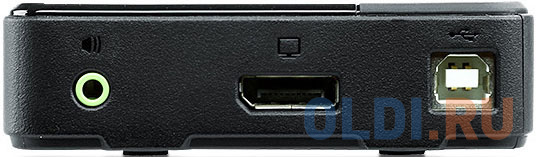 Переключатель KVM ATEN  CS782DP-AT KVM+Audio+USB 2.0,  1 user USB+DisplayPort+AUDIO =  2 cpu USB+DisplayPort+AUDIO, со шнурами USB/AUDIO 2х1.8м.+ Dis