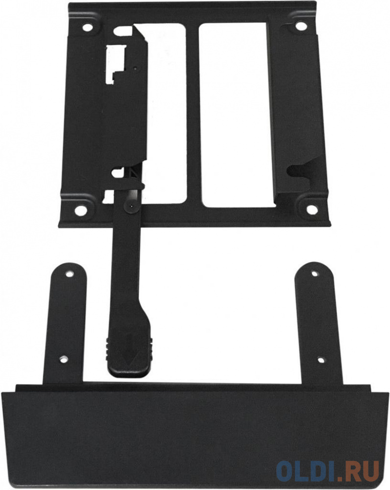 Behind the Monitor Mount for E-Series 2017 Monitors, Customer Kit