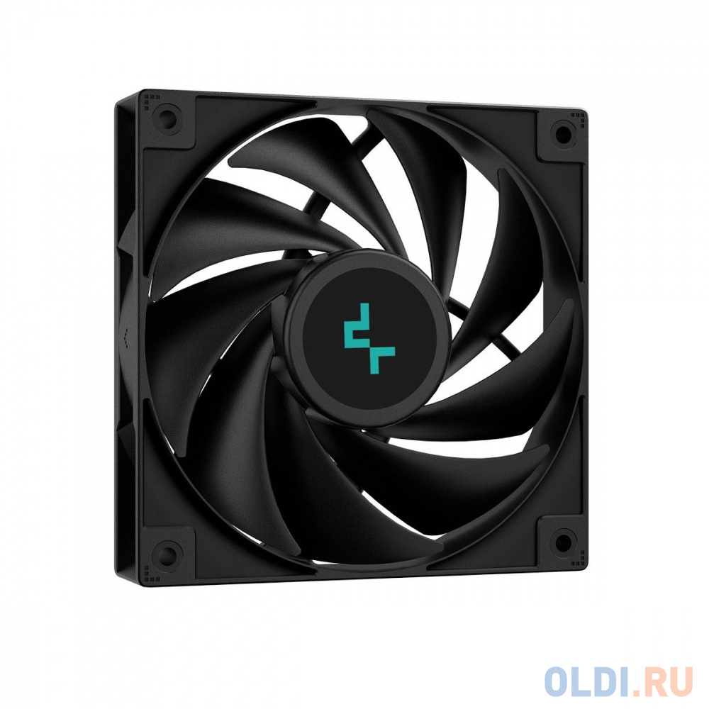 DEEPCOOL AG400 DIGITAL BK LGA1700/1200/115X/AM5/AM4 (9шт/кор, TDP 220W, PWM, Fan 120mm, 4 тепл. трубки, черный) RET в Москвe