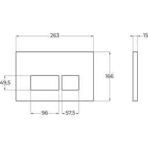 Инсталляция для унитаза BelBagno BB026 с белой глянцевой клавишей (BB026/BB042BL) в Москвe