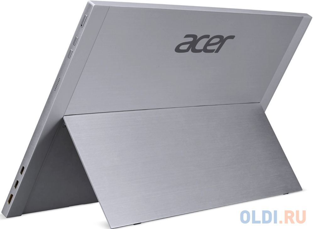 15,6'' ACER PM168QKTsmiuu   OLED     UltraThin Silver 10 point MultiTouch, 16:9, OLED, 3840x2160, 1ms, 400cd, 60Hz, 1xMiniHDMI + 2xType-C(20