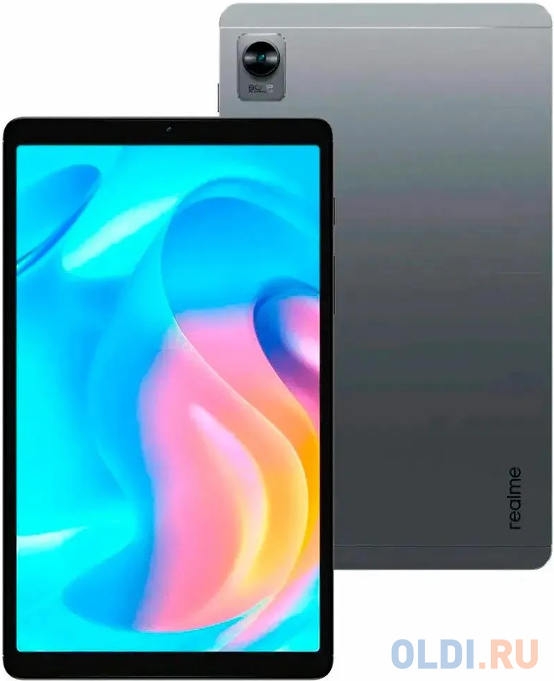 Планшет Realme Pad Mini RMP2106 T616 2.0 8C RAM4Gb ROM64Gb 8.7" IPS 1340x800 Android 11 серый 8Mpix 5Mpix BT GPS WiFi Touch microSD 1Tb minUSB 64