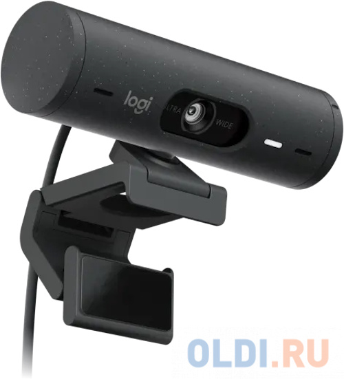 Веб-камера/ Logitech BRIO 500 HD Webcam - GRAPHITE - USB