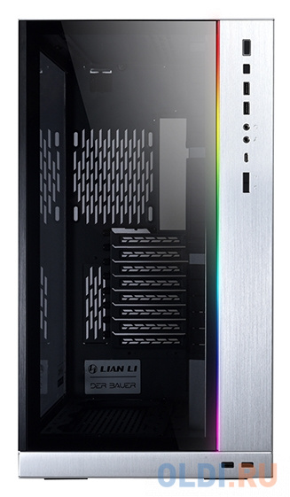 Корпус E-ATX Lian Li PC-O11 Dynamic XL ROG Без БП чёрный серебристый