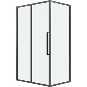 Душевой уголок Grossman Cosmo 120x80 прозрачный, графит сатин (120.K33.02.1280.42.00) в Москвe