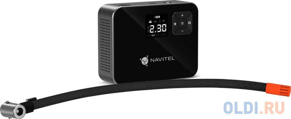 Автомобильный компрессор Navitel AIR 15 AL 15л/мин шланг 0.26м