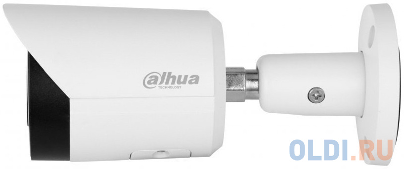 DAHUA DH-IPC-HFW2249SP-S-LED-0360B Уличная цилиндрическая IP-видеокамера Full-color с ИИ 2Мп, 1/2.8” CMOS, объектив 3.6мм, видеоаналитика, LED до 30м,