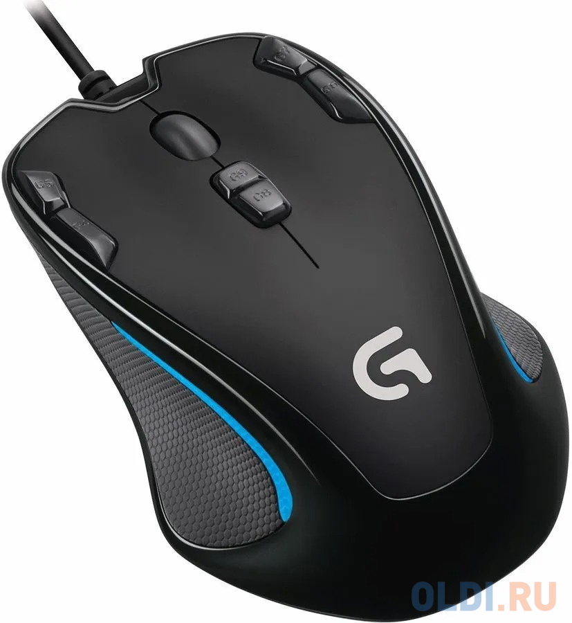 Мышь проводная Logitech G300s чёрный USB в Москвe