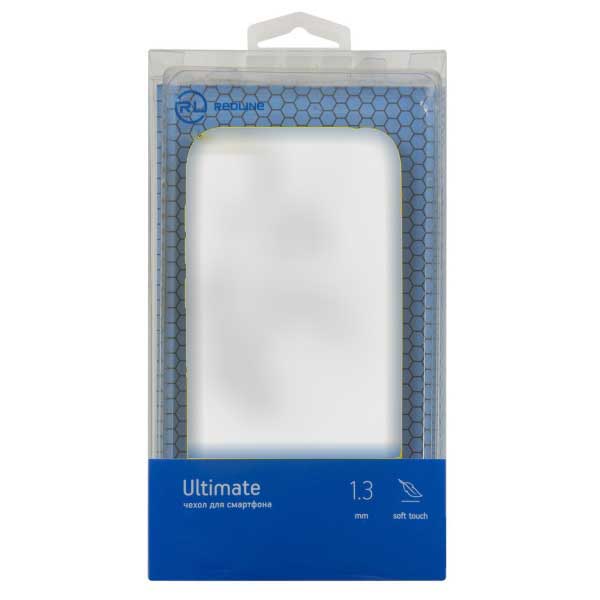 Чехол-накладка Red Line Ultimate для смартфона Infinix Hot 12i, силикон, белый (УТ000032269)