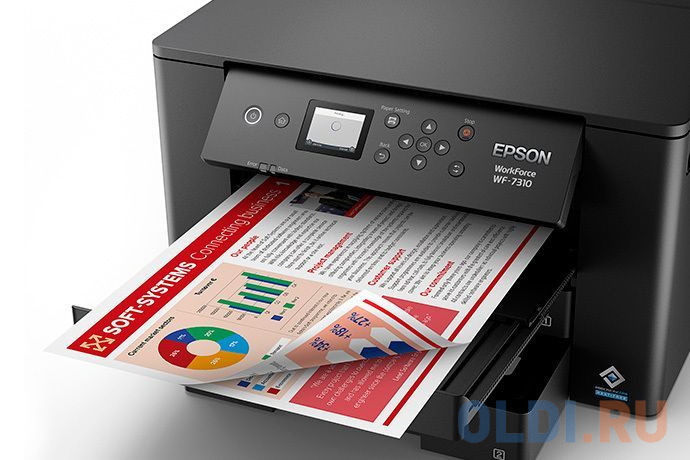 Epson WF-7310DTW  (принтер струйный цветной  P/S/C, A3, 1200x2400 dpi, 32 стр/мин) STI6200B-D101  модуль STI6200B-D101