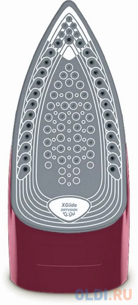 Утюг Tefal FV2846E0 2400Вт чёрный бордовый в Москвe