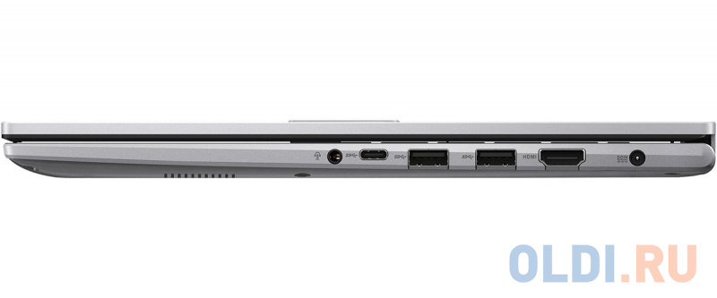 Ноутбук Asus Vivobook 15 X1504ZA-BQ451 Core i5 1235U 8Gb SSD512Gb Intel Iris Xe graphics 15.6" IPS FHD (1920x1080) noOS silver WiFi BT Cam (90NB1