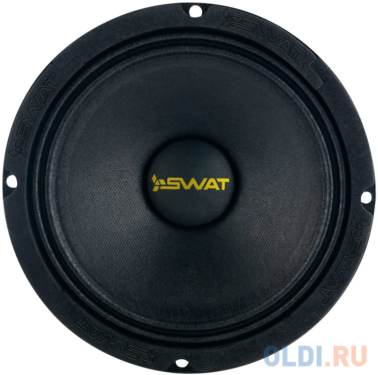 Колонки автомобильные Swat SBT-65Pro (без решетки) 250Вт 94дБ 4Ом 16.5см (6 1/2дюйм) (ком.:2кол.) широкополосные однополосные в Москвe