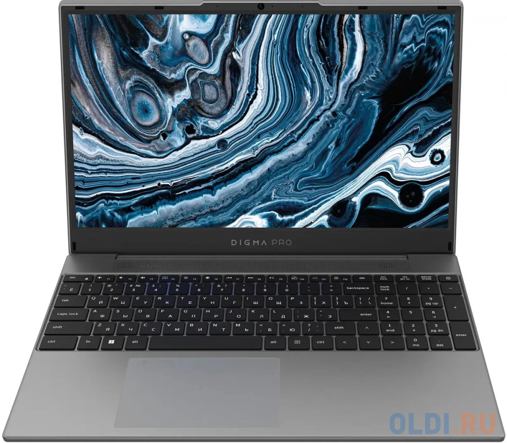 Ноутбук Digma Pro Breve Ryzen 7 5800U 16Gb SSD512Gb AMD Radeon Vega 8 15.6&quot; IPS FHD (1920x1080) Windows 11 Professional dk.grey WiFi BT Cam 4500m