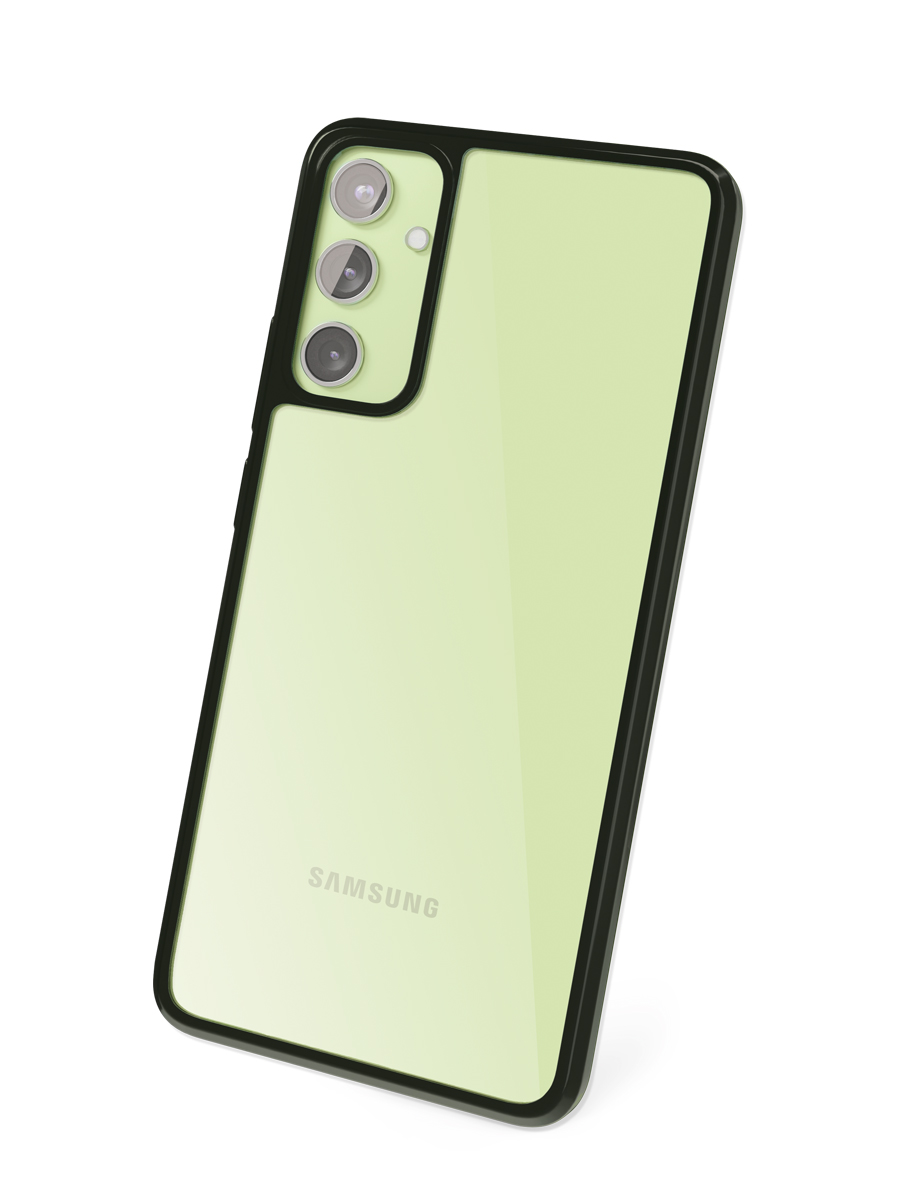 Чехол защитный VLP Contour Case для Samsung Galaxy A24, черный