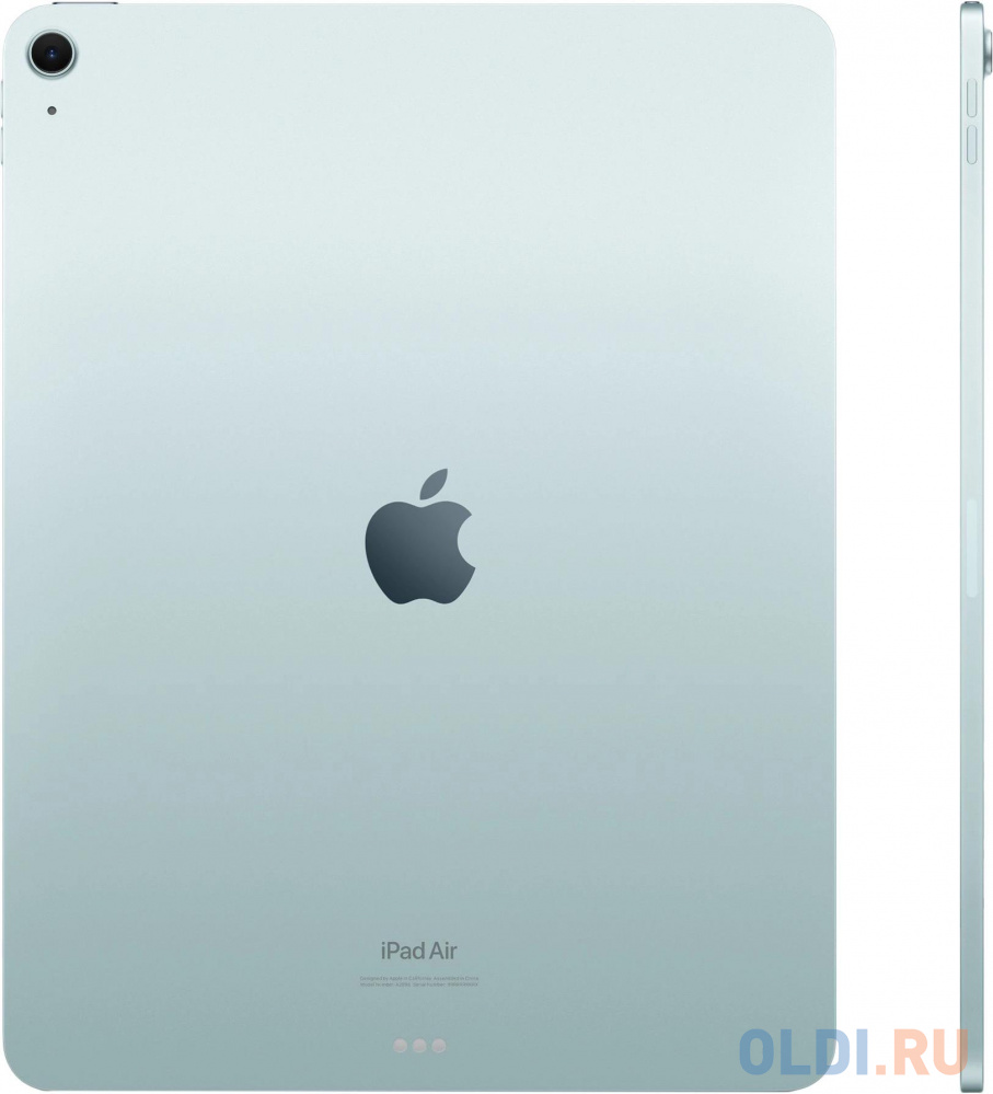 Планшет Apple iPad Air 2024 A2898 2.99 8C RAM8Gb ROM256Gb 13" IPS 2732x2048 iOS синий 12Mpix 12Mpix BT WiFi Touch 10hr в Москвe