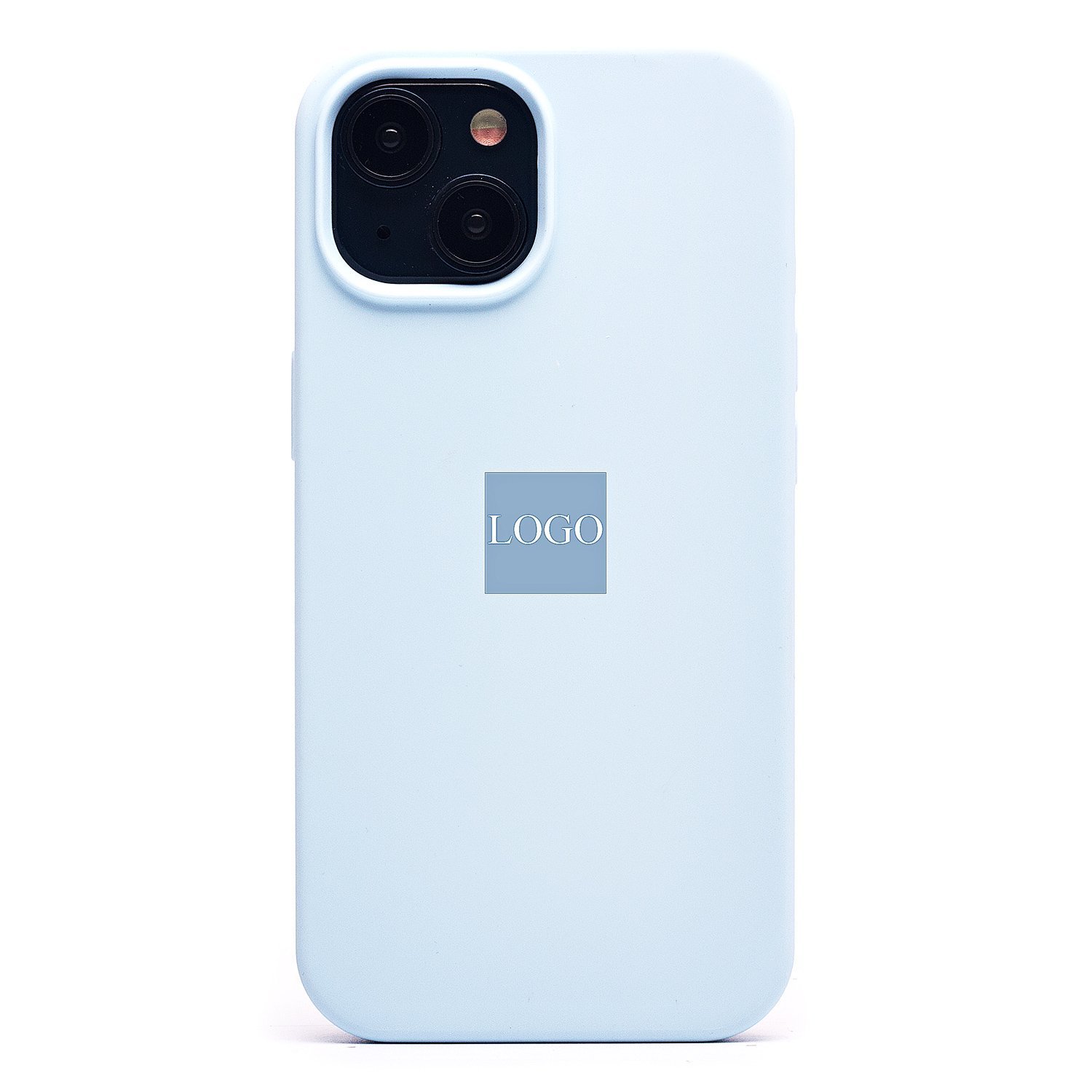 Чехол-накладка ORG Soft Touch для смартфона Apple iPhone 15, силикон, пастельно-синий (221526)