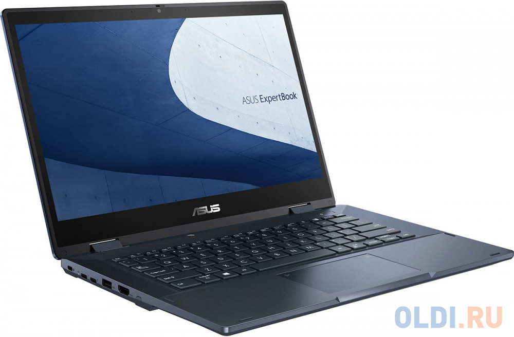 Ноутбук ASUS ExpertBook B3402FBA-LE0035 14" 1920x1080/Intel Core i5-1235U/RAM 8Гб/SSD 512Гб/Intel Iris X Graphics/ENG|RUS/DOS/черный/1.61 кг 90NX