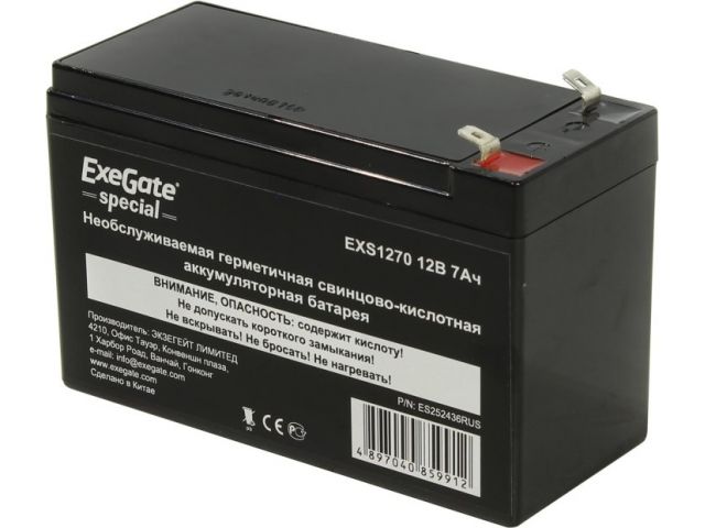 Батарея для ИБП ExeGate Special EXS1270 (ES252436RUS) в Москвe