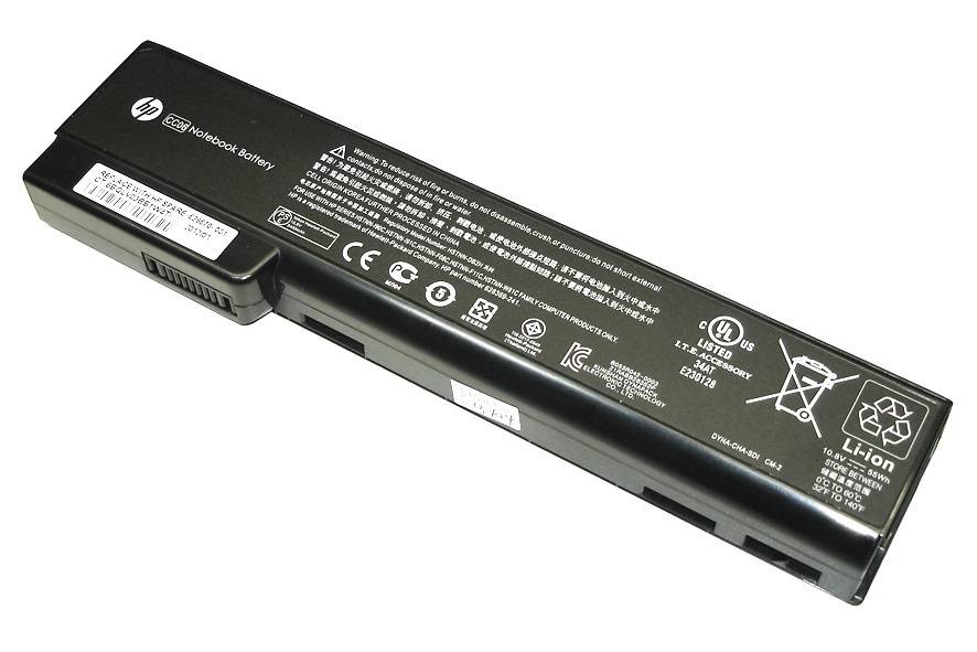 Аккумуляторная батарея HP 628670-001 оригинальный для HP EliteBook 8460p/8460w/8470p/8470w/8560p/8570p ProBook 6360b/6360t/6460b/6465b/6470b/6475b/6560b/6565b/6570b/mt41, 55Wh, черный, техническая упаковка (628670-001-SP)