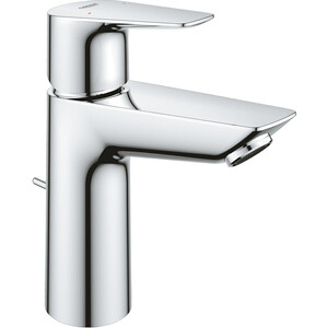 Смеситель для раковины Grohe BauEdge с донным клапаном, хром (23758001)